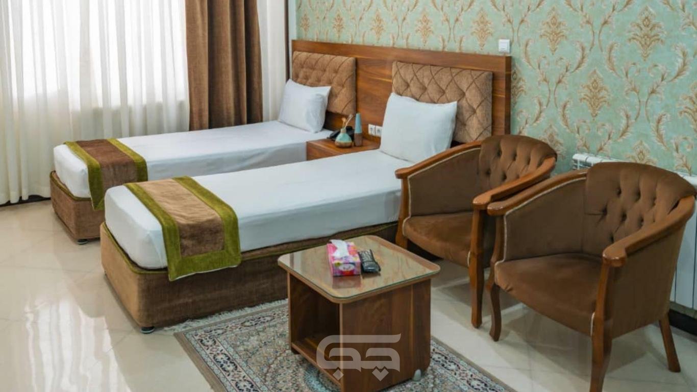 هتل آپارتمان ایوان مشهد اتاق دو تخته تویین 1