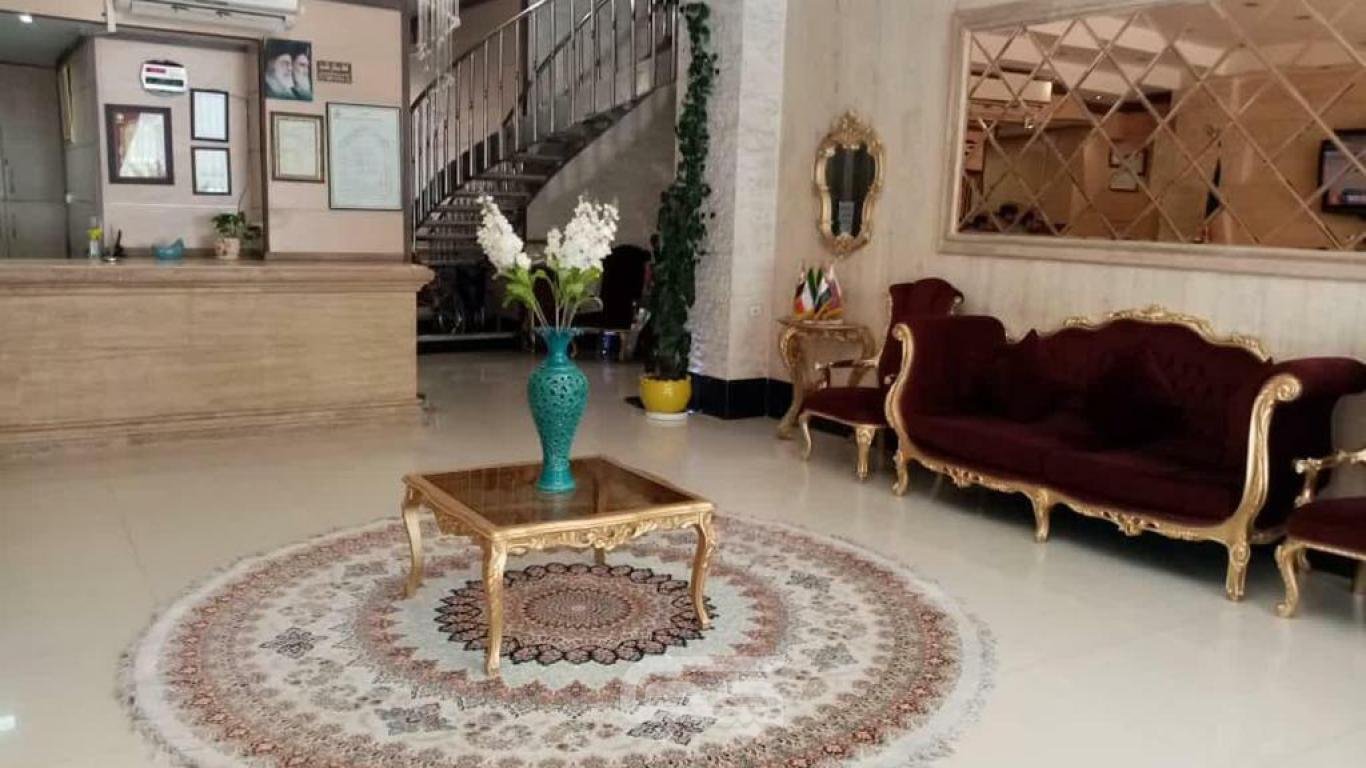 هتل معین درباری مشهد پذیرش